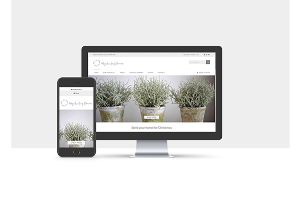 Magnolia Grey Website Design